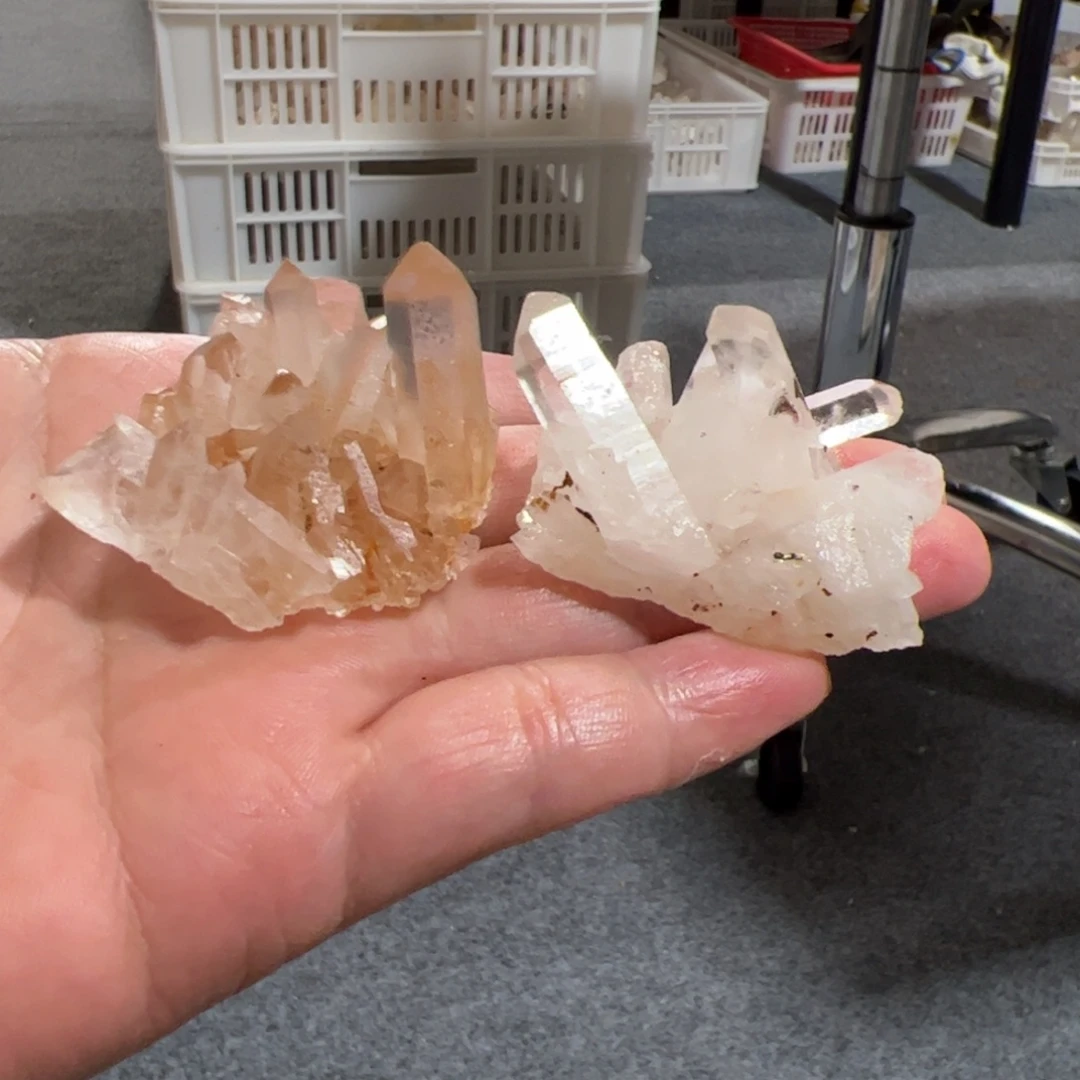 强***子未镶嵌珠宝半成品水晶