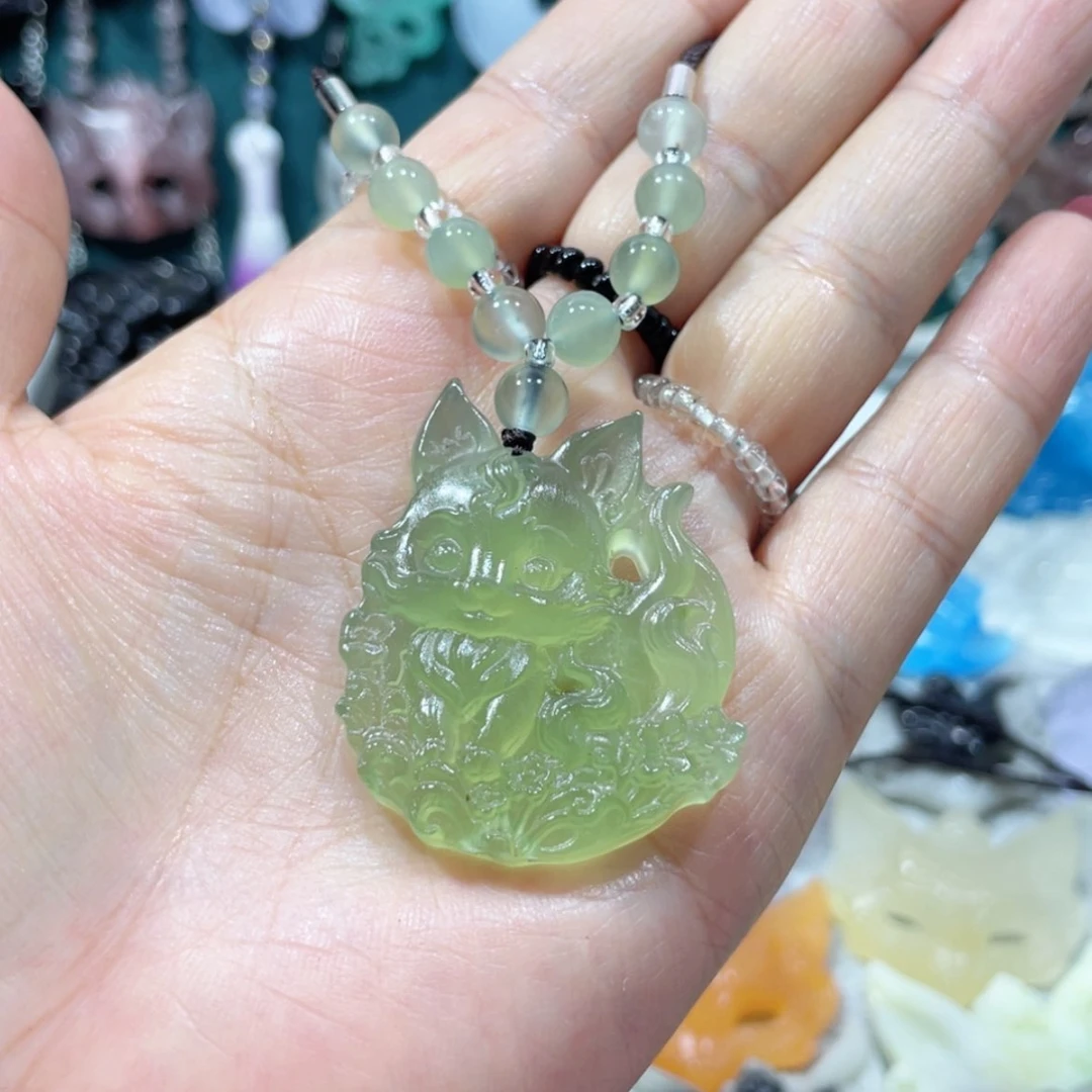 【闪购商品】未镶嵌岫玉颈饰10吊坠