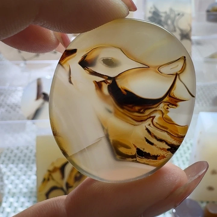 玛瑙/玉髓未镶嵌项链