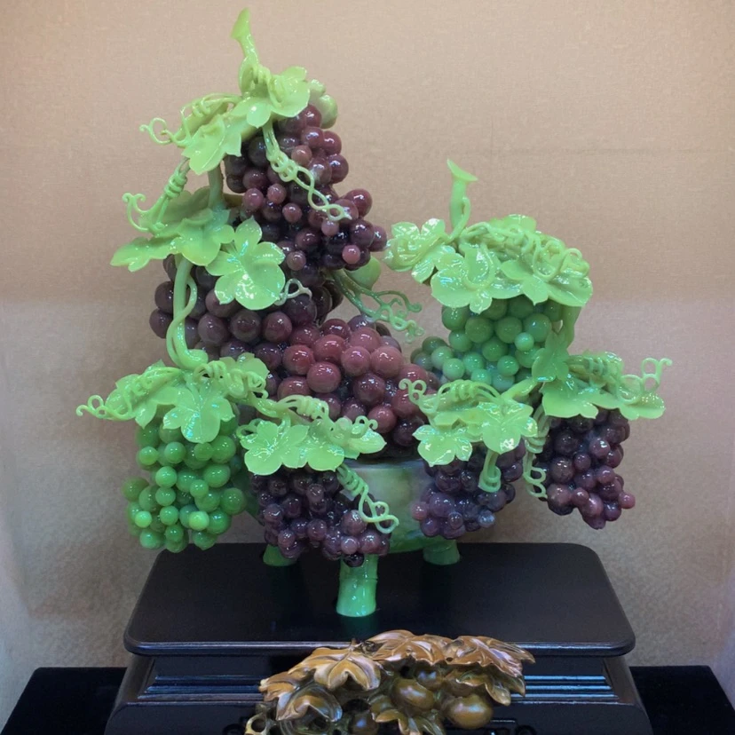 【闪购商品】未镶嵌蛇纹石玉摆件覆膜