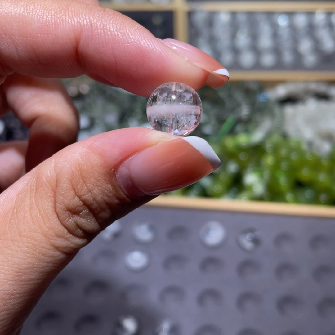 未镶嵌吊坠(不含链)水晶丹*白幽灵单珠直径11mm