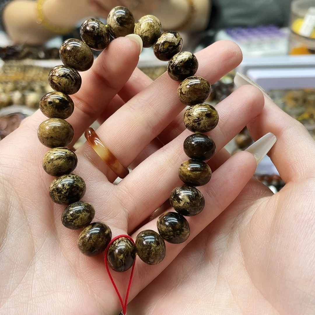 琥珀未镶嵌裸石抚顺琥珀11干白