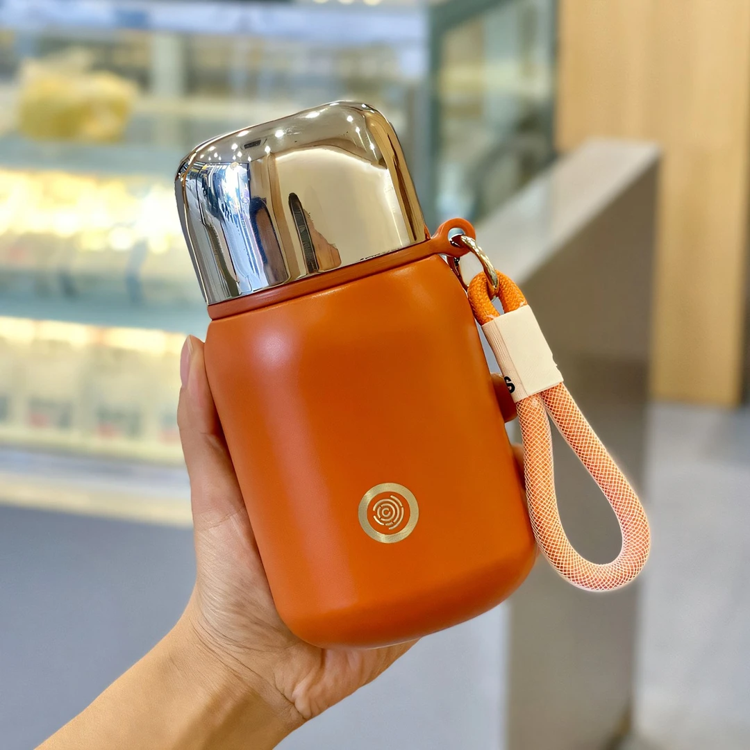 保温杯女士高颜值便携小巧水杯学生上学小容量316不锈钢喝水杯子