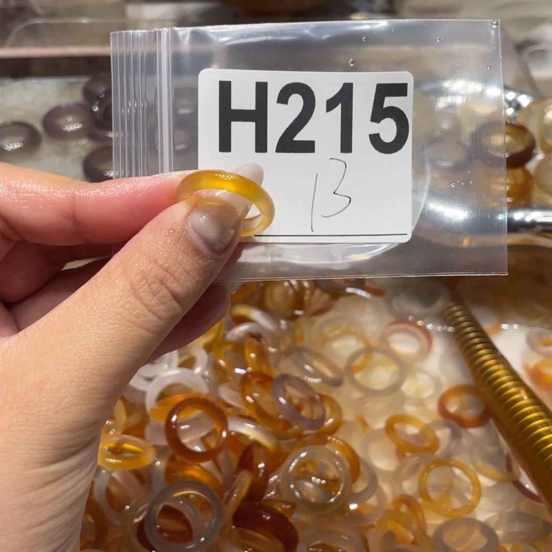 玛瑙/玉髓未镶嵌戒指215