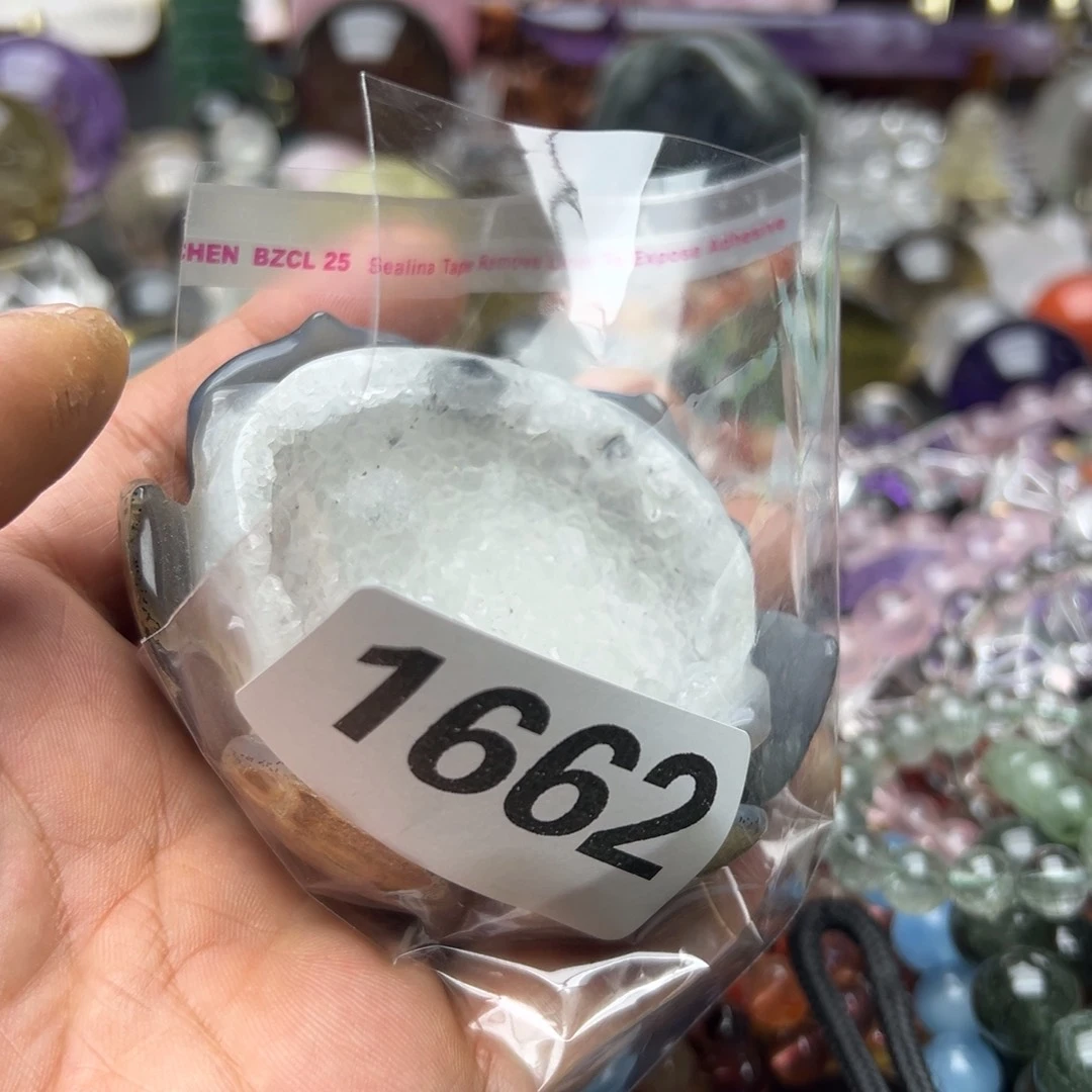 水晶摆件未镶嵌小*子摆件1662