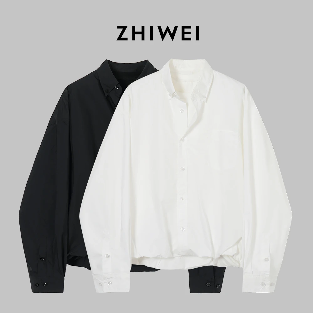 男装设计师款长袖男青年秋季男士衬衫DHZYL517243