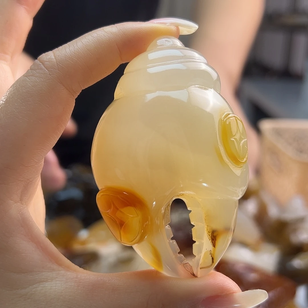 玛瑙/玉髓未镶嵌吊坠(不含链)