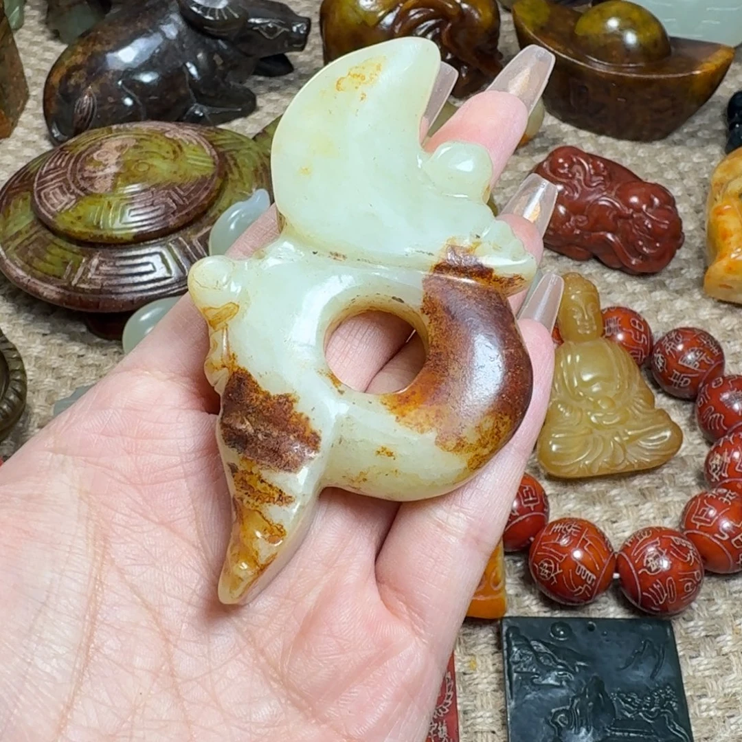 白玉菩提吊坠挂件