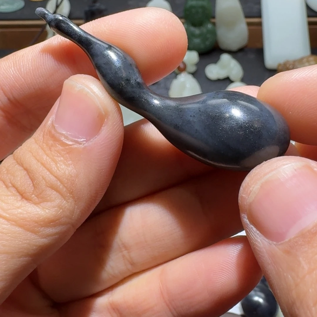 和田玉未镶嵌吊坠(不含链)