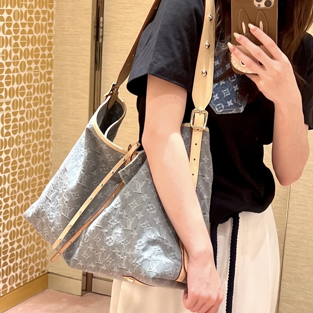 未使用 LouisVuitton/路易威登 【好物榜单】灰色单宁carryall