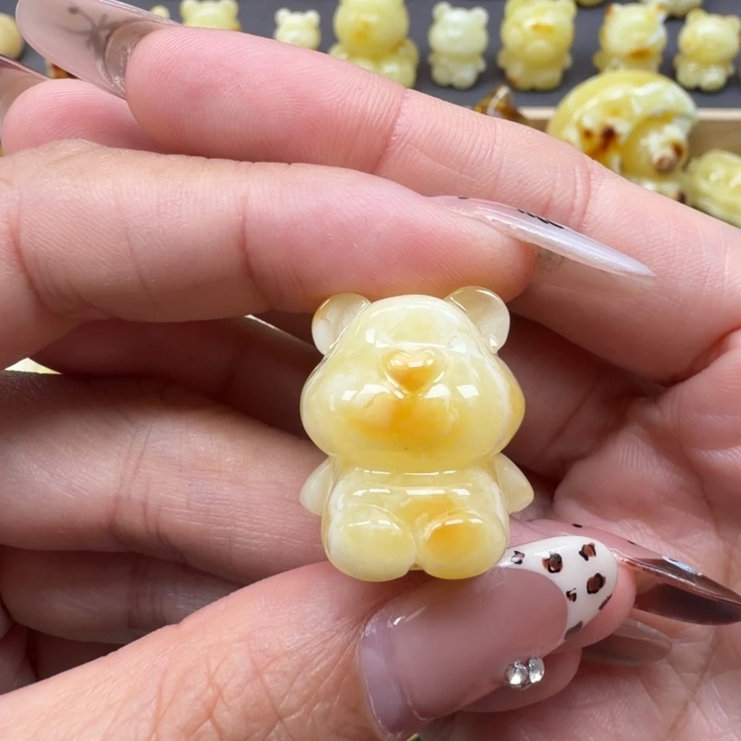 琥珀未镶嵌裸石蜜蜡