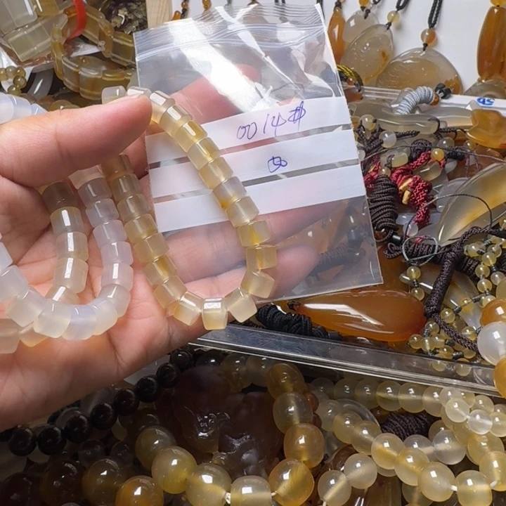 微****玛瑙/玉髓颈饰未镶嵌0014
