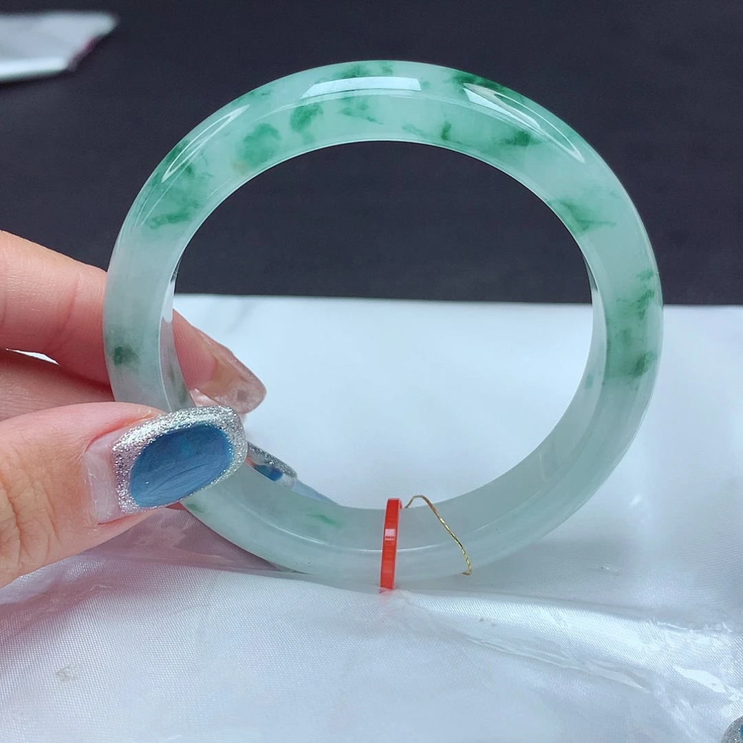 未镶嵌手镯翡翠56圈999