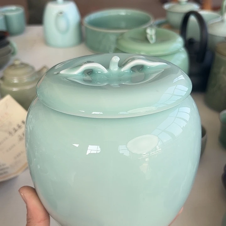 小米茶器龙泉青瓷
