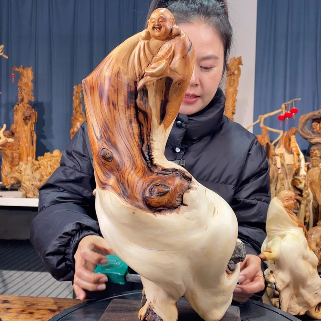 柏木（崖柏）随型摆件