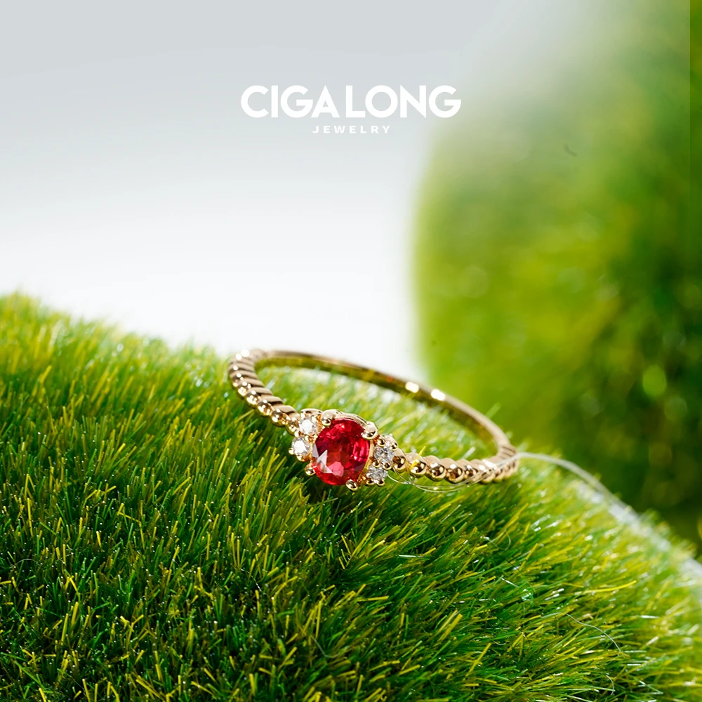 CIGALONG红宝石戒指1371【专场推荐】