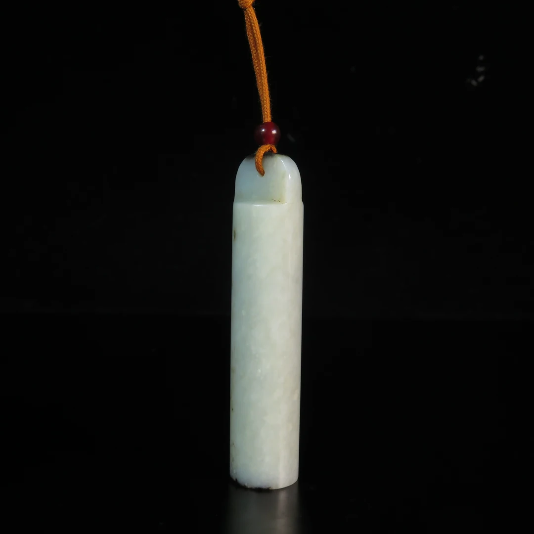 民国玉翎管/MZ511088/和田玉/民族文物