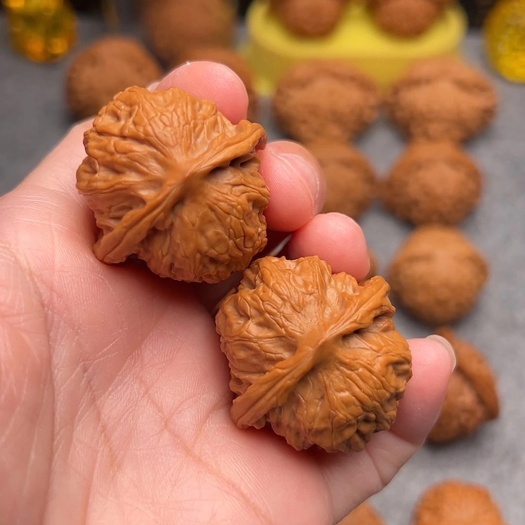 把件桃核精品野狼狮子头35全品