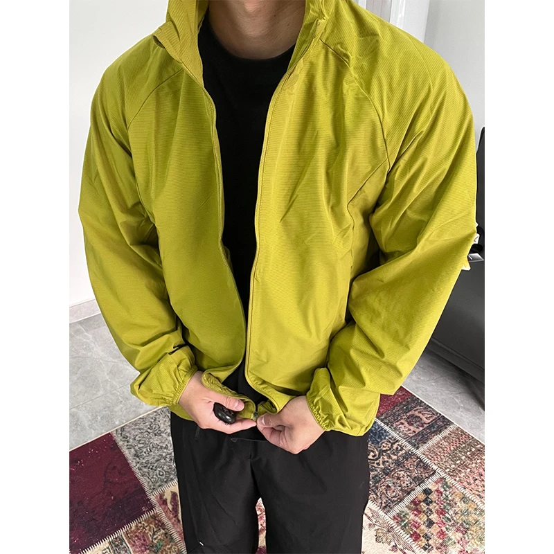 JCW 春夏透气防晒衣轻薄连帽宽松户外防晒服男士亲肤冲锋衣男女