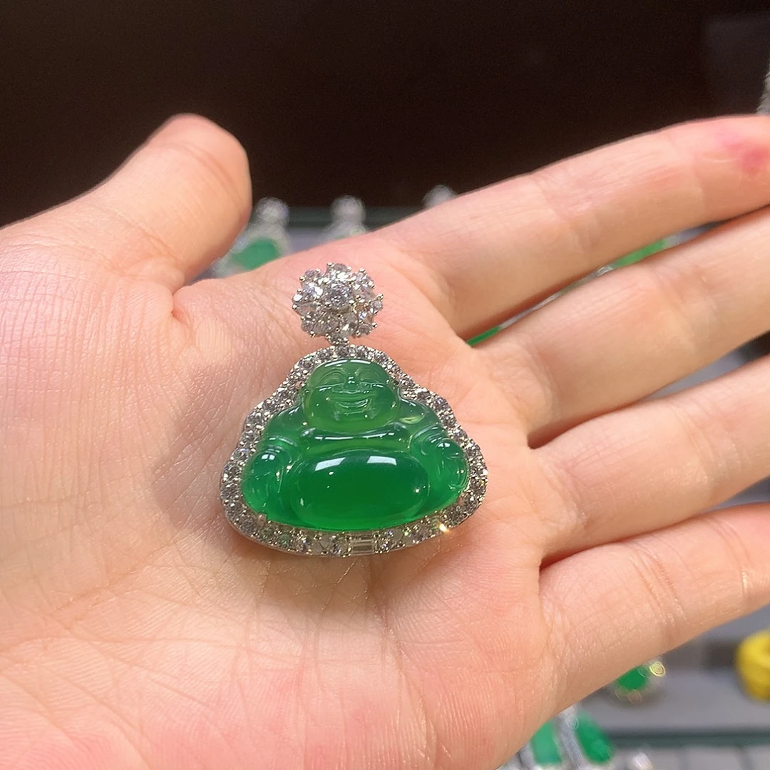 玛瑙/玉髓银S925镶嵌颈饰