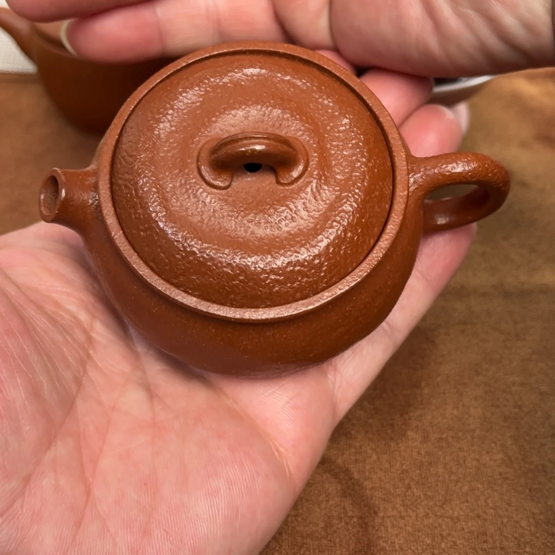 妈***。紫砂茶壶宜兴紫砂壶半手