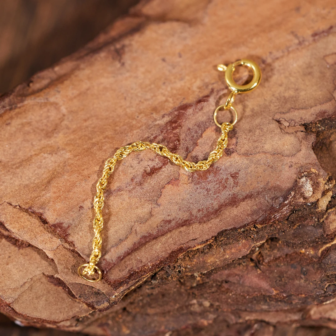 【歪歪】（素金）延长链*18k金镶嵌W5248