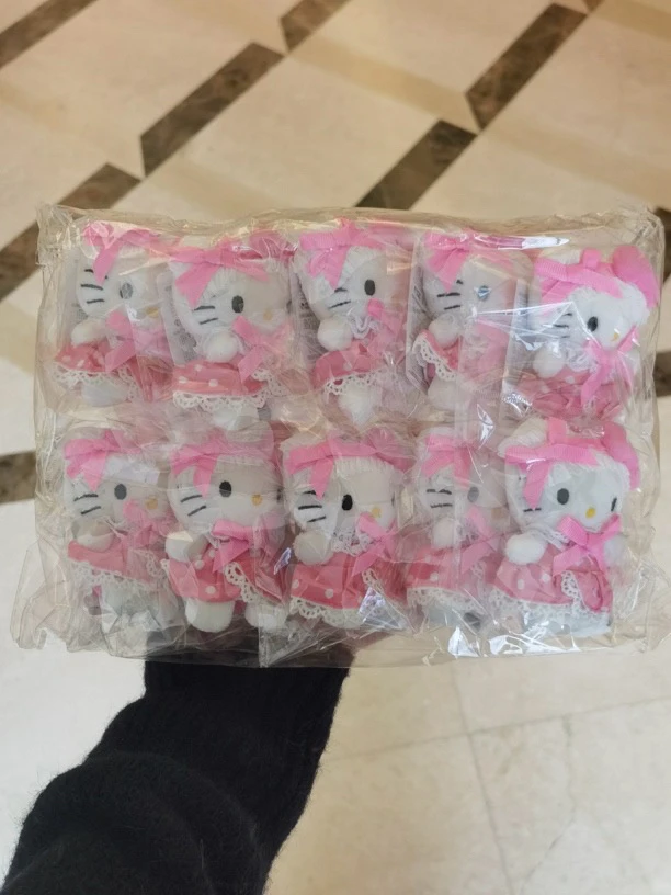 （勿拍）韩版三丽鸥Lolita系列hello kitty毛绒挂件