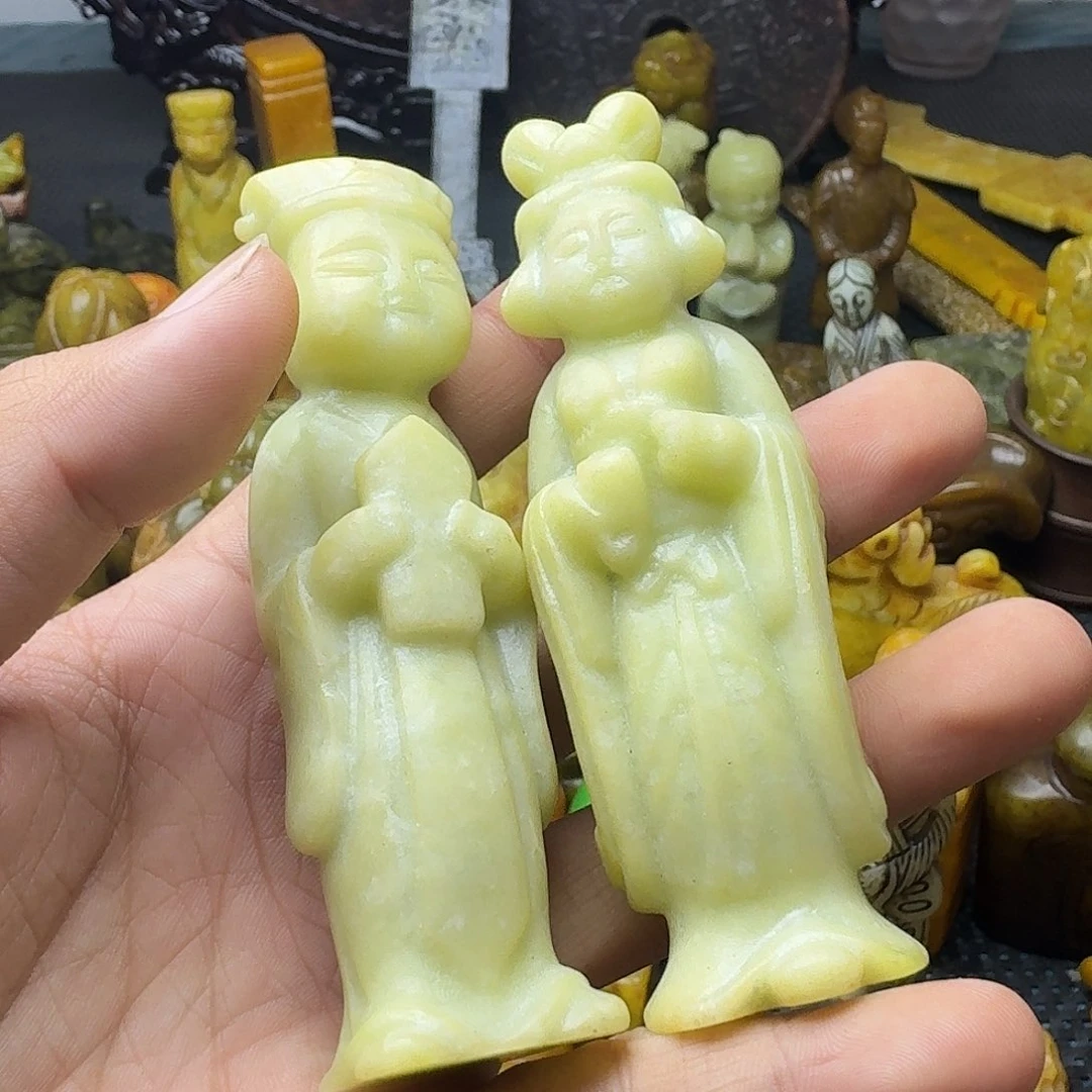 白玉菩提吊坠。。。