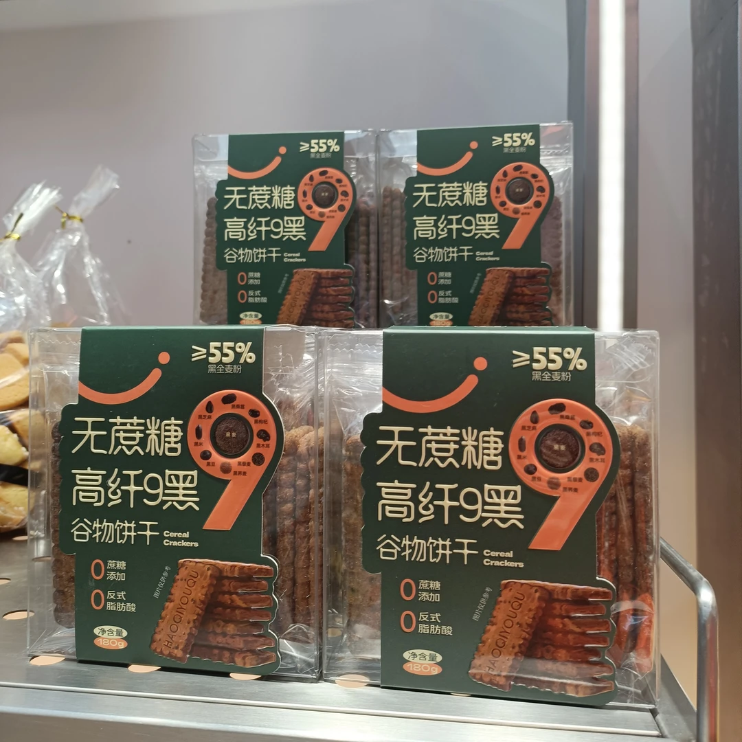 无蔗糖谷物饼干