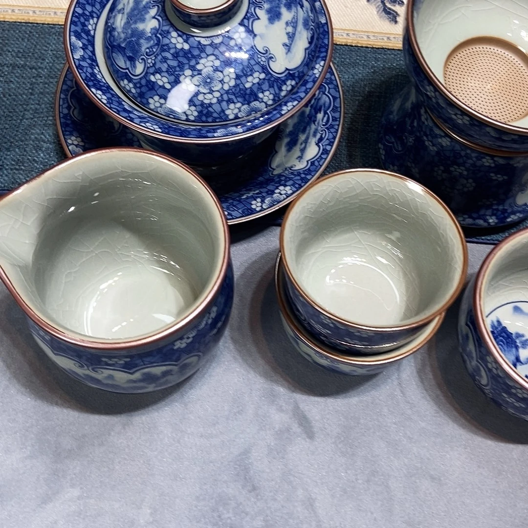 陶简装家用陶瓷茶具