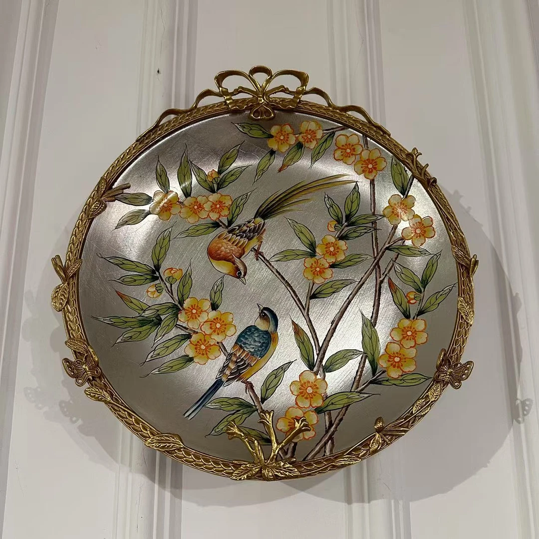 【欧美外单】RA2285-1 装饰挂盘 37*35*7