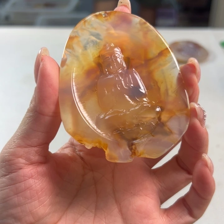 玛瑙/玉髓吊坠(不含链)未镶嵌