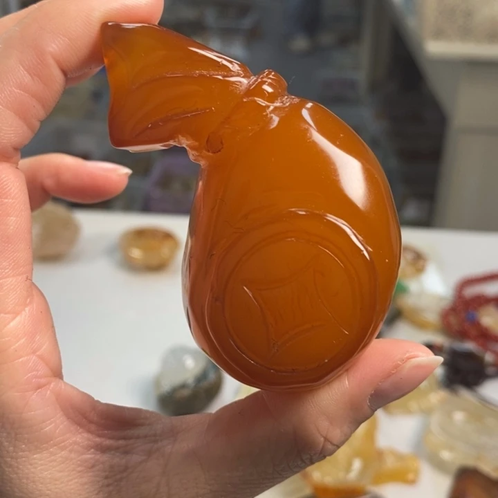 玛瑙/玉髓吊坠(不含链)未镶嵌