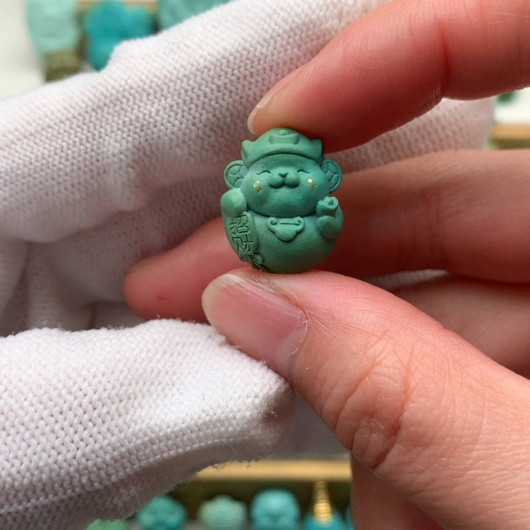 绿松石未镶嵌配饰