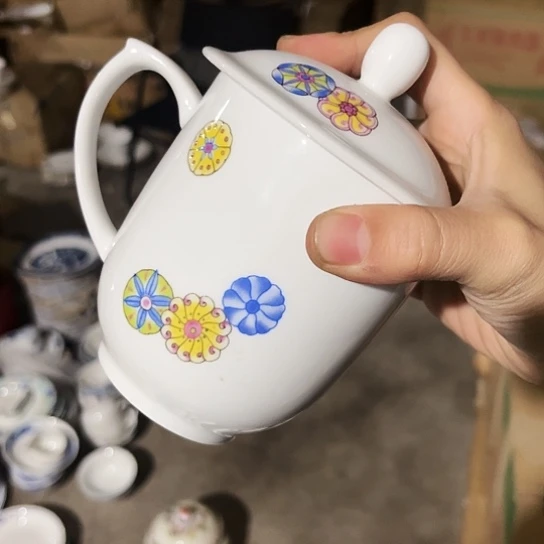 盘杯一个陶瓷陶瓷