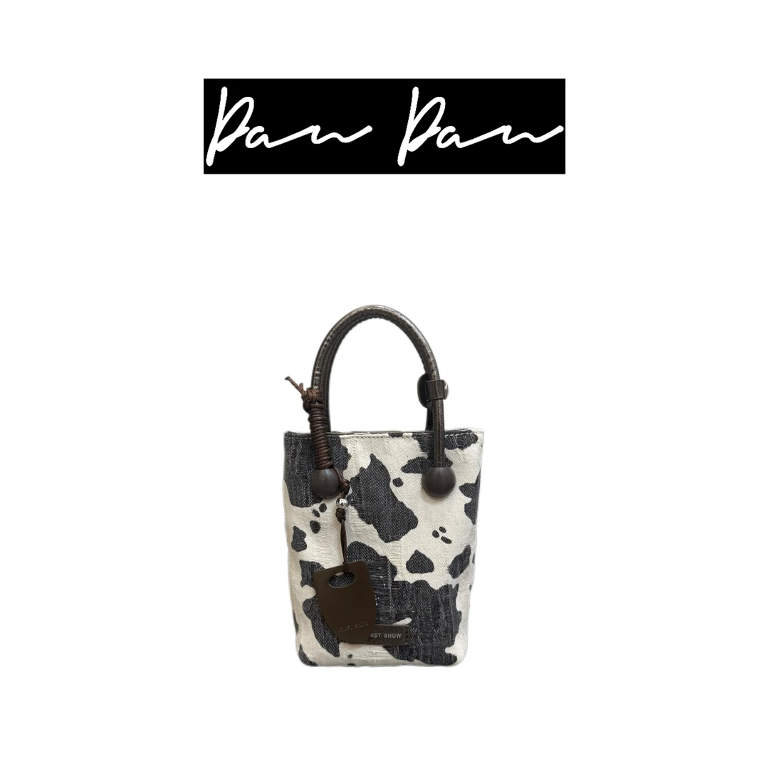 Dan·Dan（小奶牛） 韩系简约百搭真皮女包D508-9256