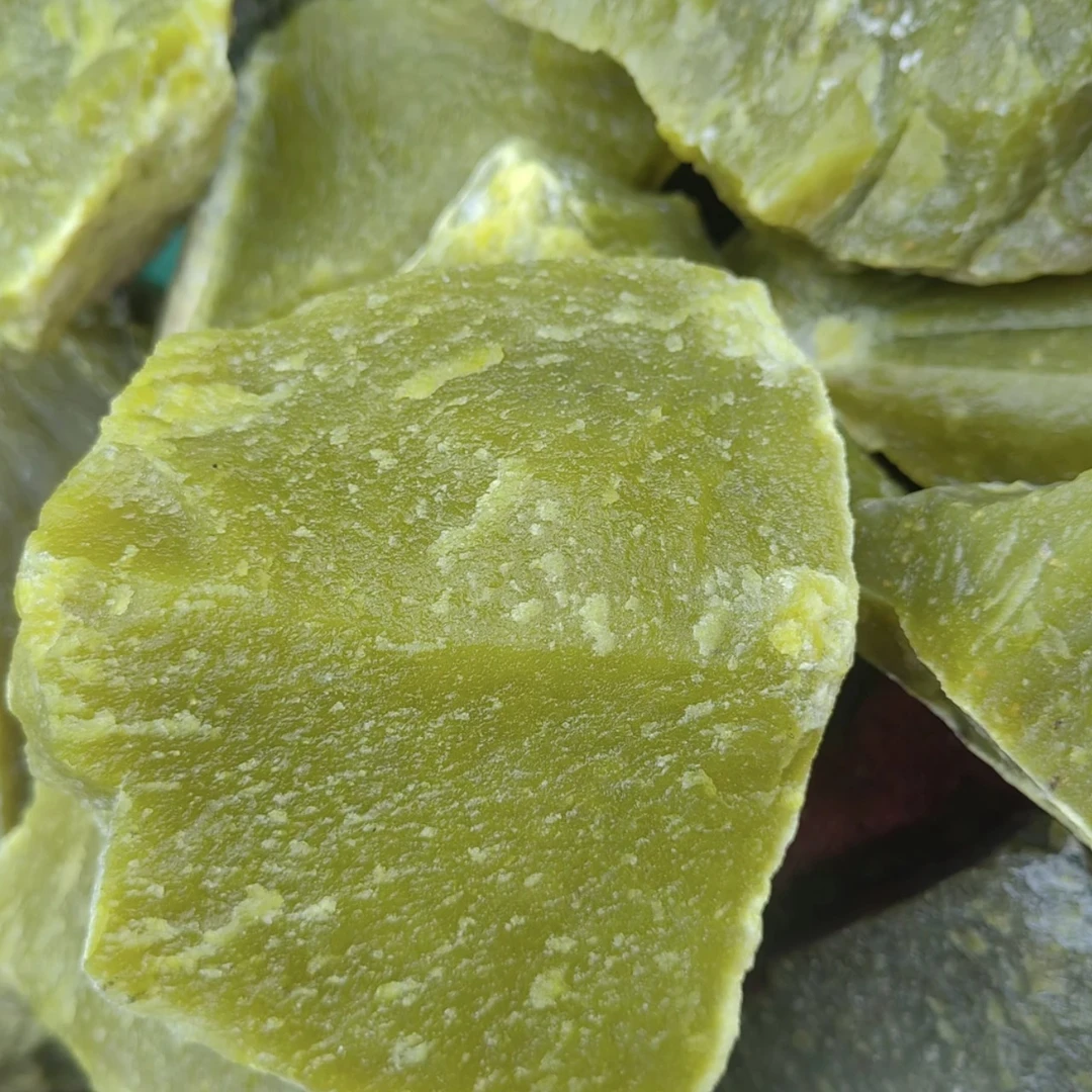 《中国四大名玉》 纯天然玉石黄冰玉108粒   多样性发一个