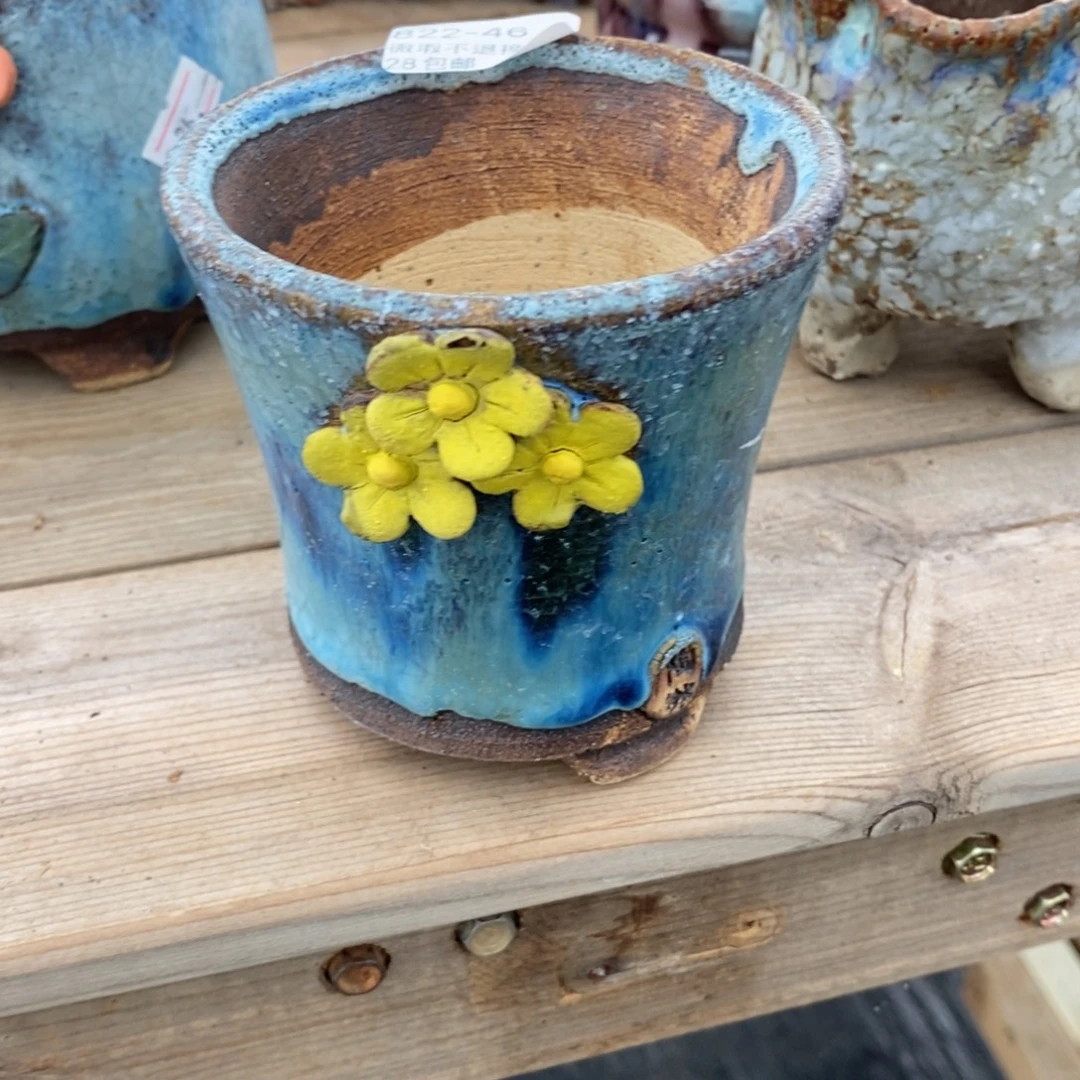 ****46号多肉盆口径8.5高9