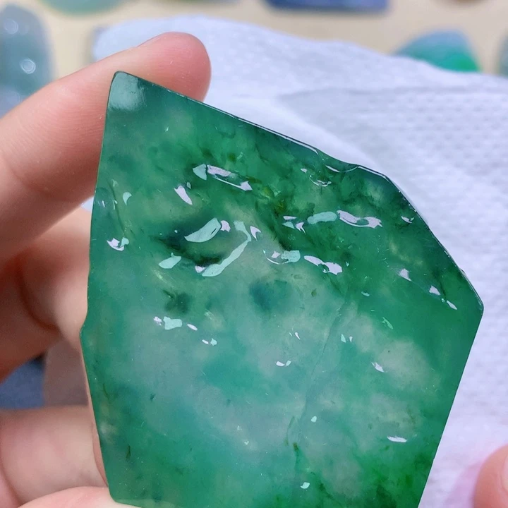 翡翠未镶嵌吊坠(不含链) 9965