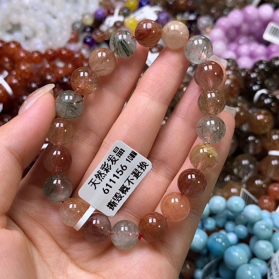 水晶手链未镶嵌，