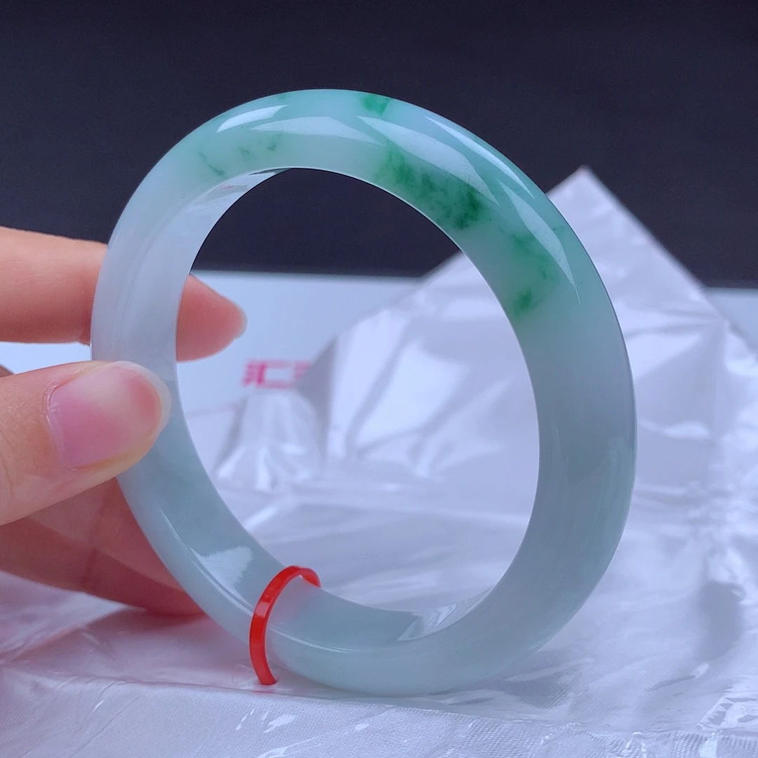 未镶嵌手镯翡翠尘*手镯001956