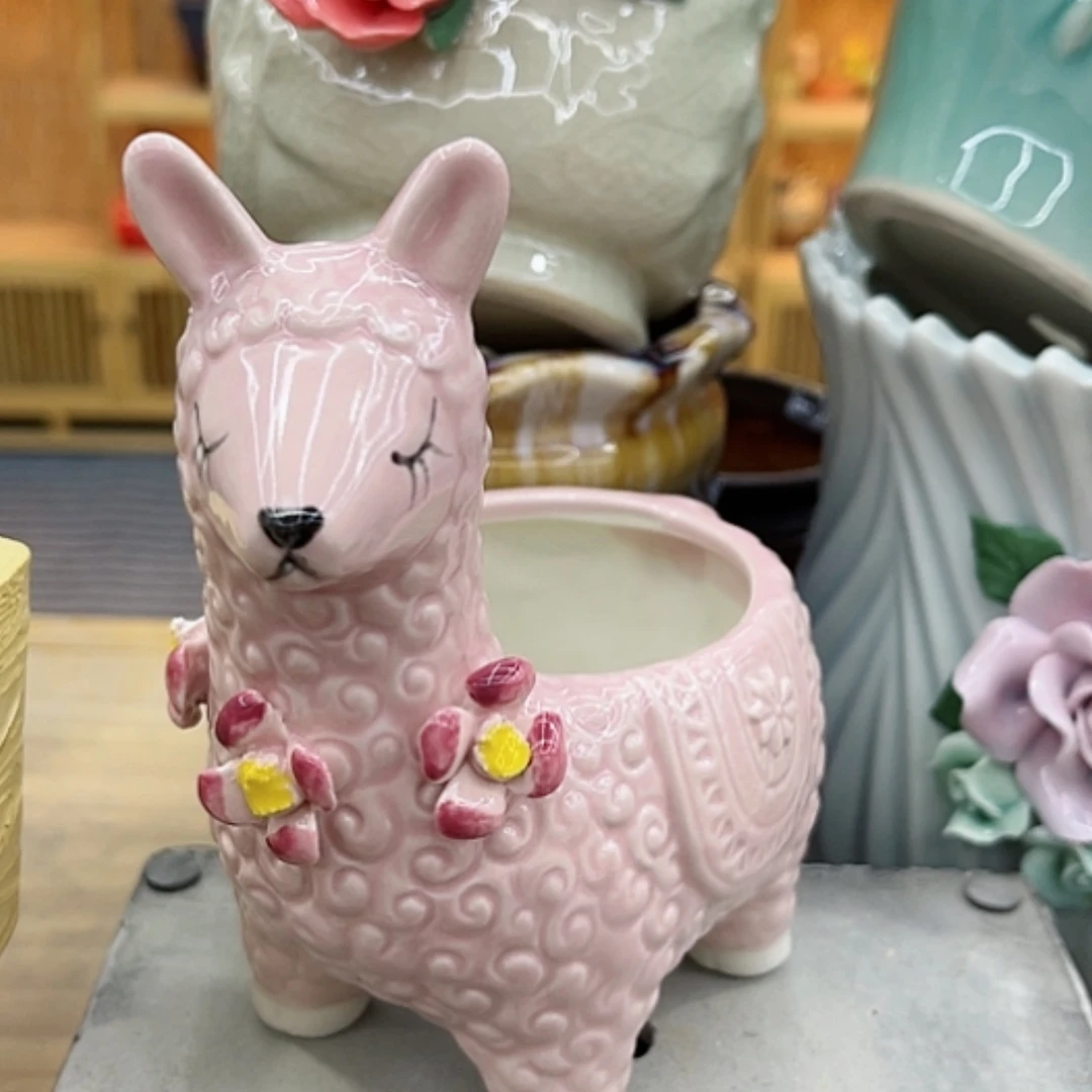 【闪购商品】陶瓷花盆