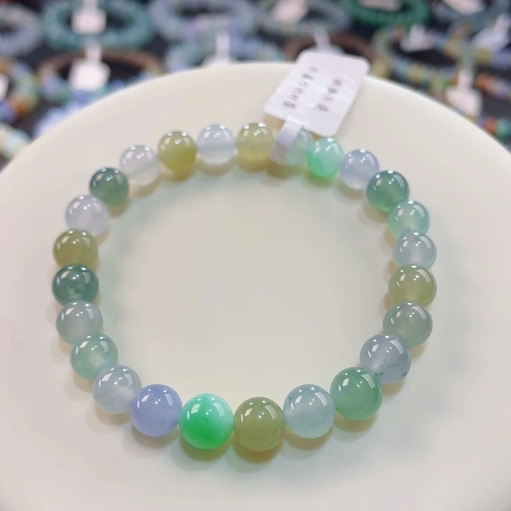 未镶嵌手链翡翠清新多宝福利