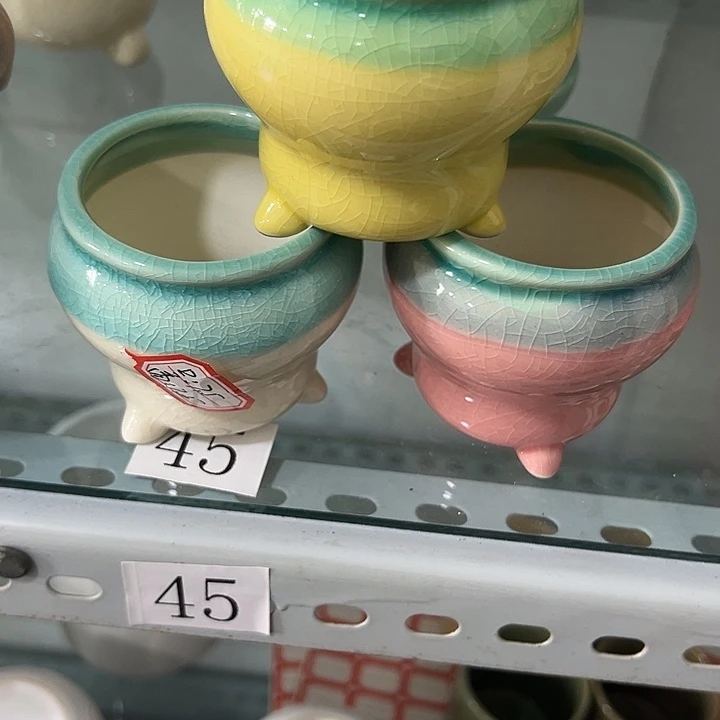 微瑕陶瓷花盆满9.9发