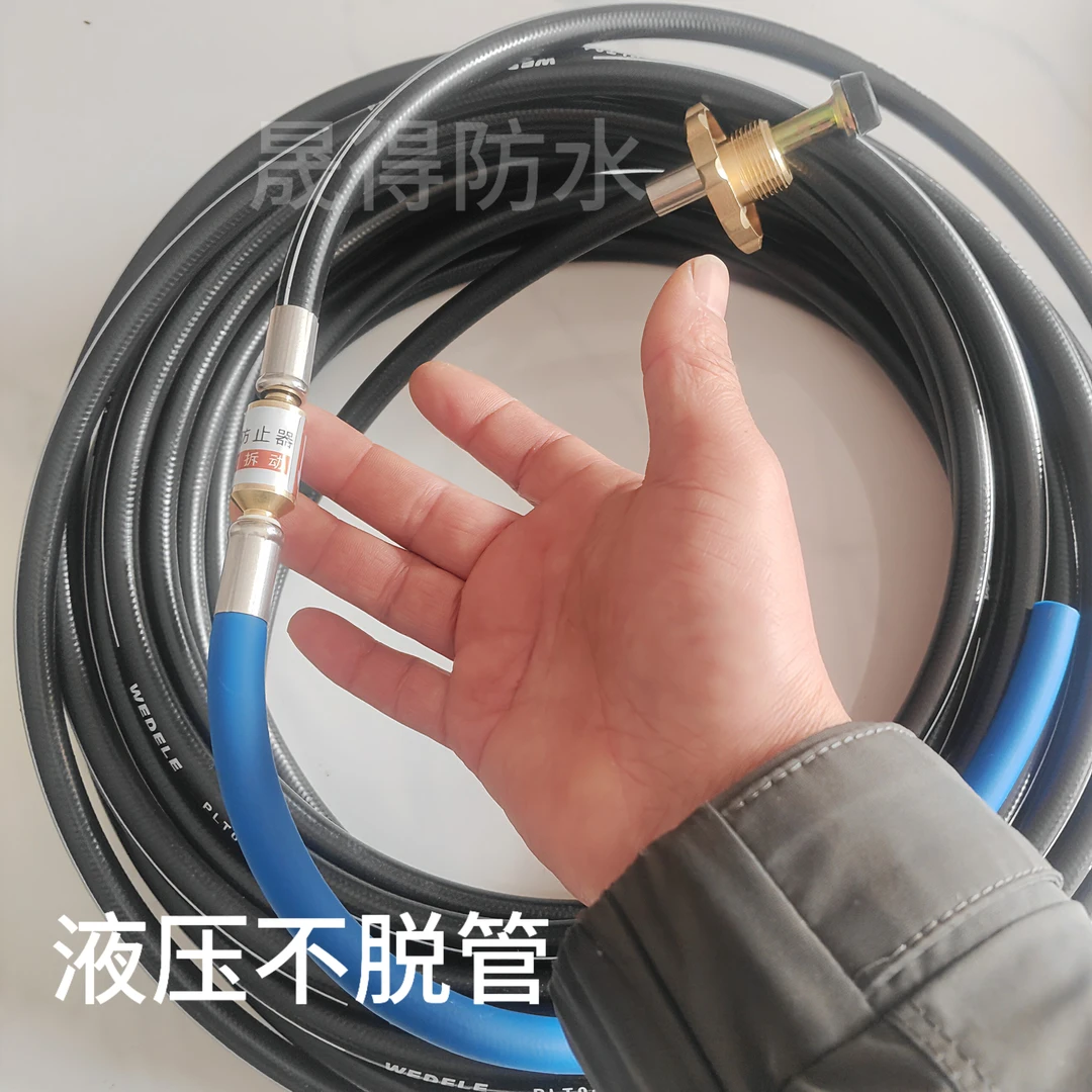 喷火枪专用橡胶橡塑四季软管防水软管高压防爆耐磨优质特细钢丝管
