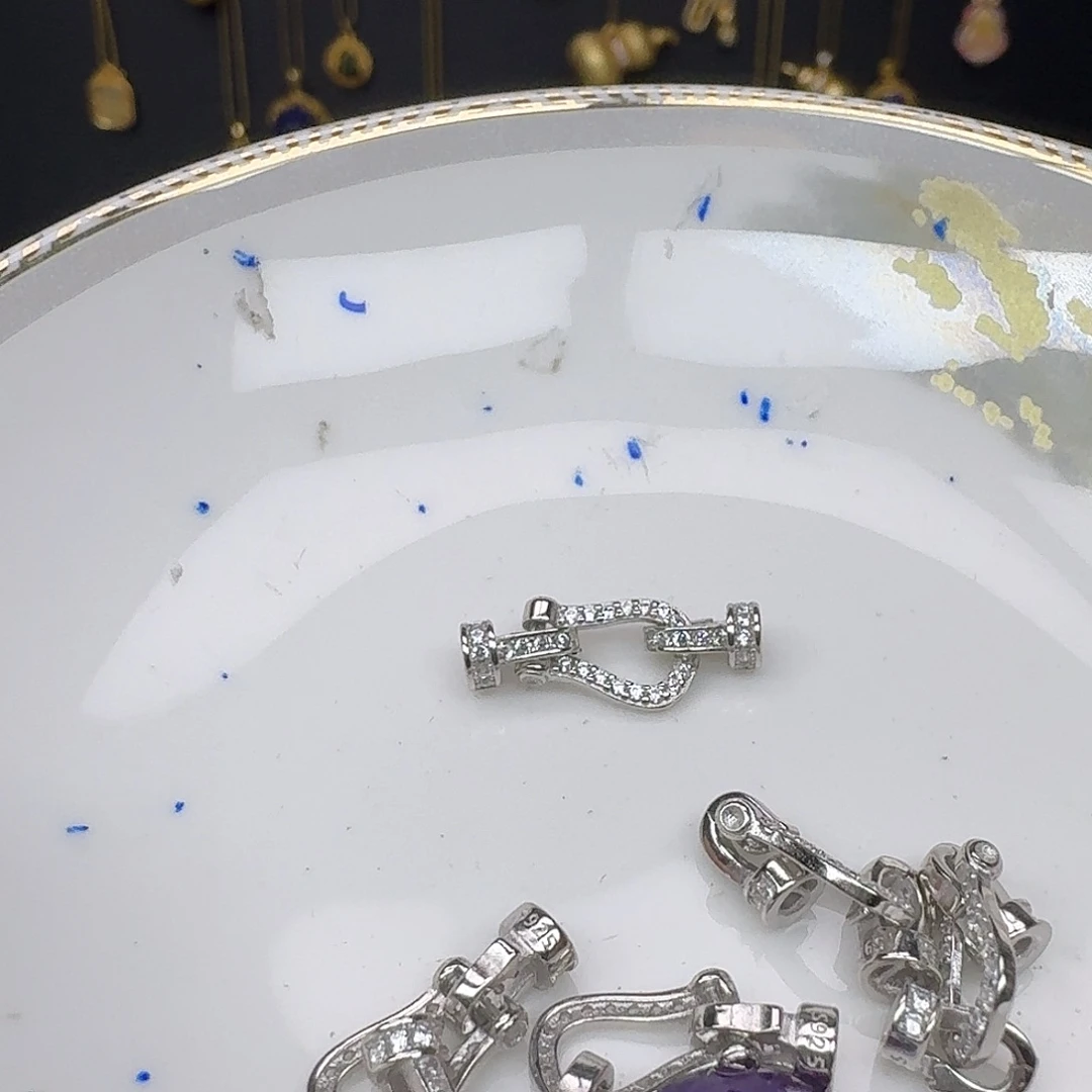 紫晶银S925镶嵌颈饰紫水晶925镶嵌6