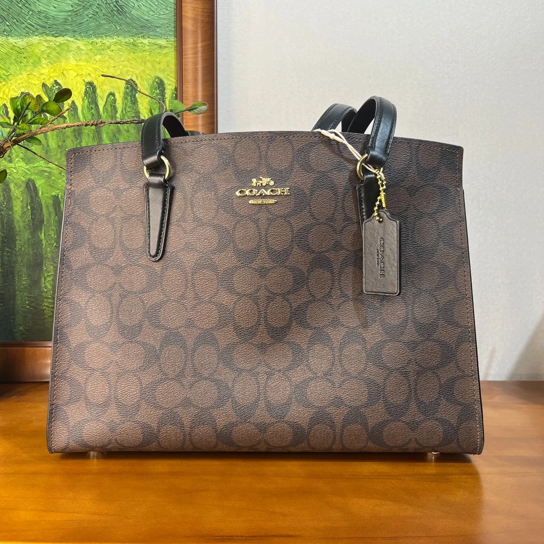 95新 COACH/蔻驰 手提包/34*18*28/A650