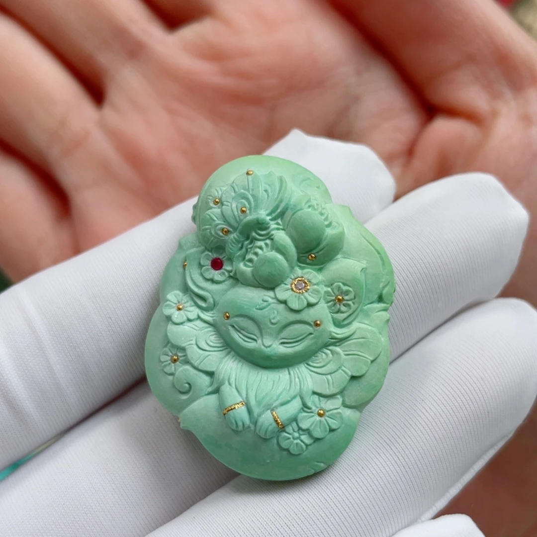 绿松石未镶嵌珠宝奇石