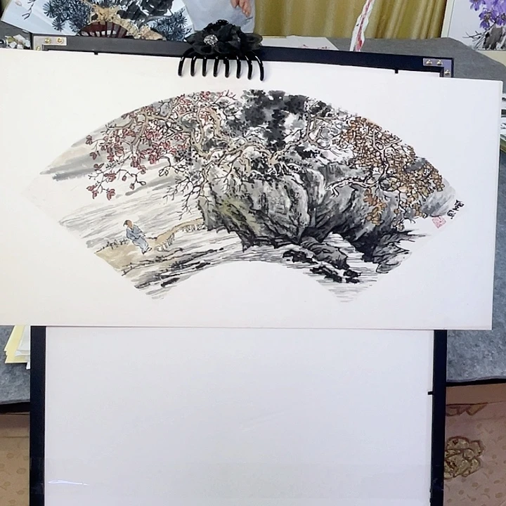 国画张圣敏先生纯手绘作品