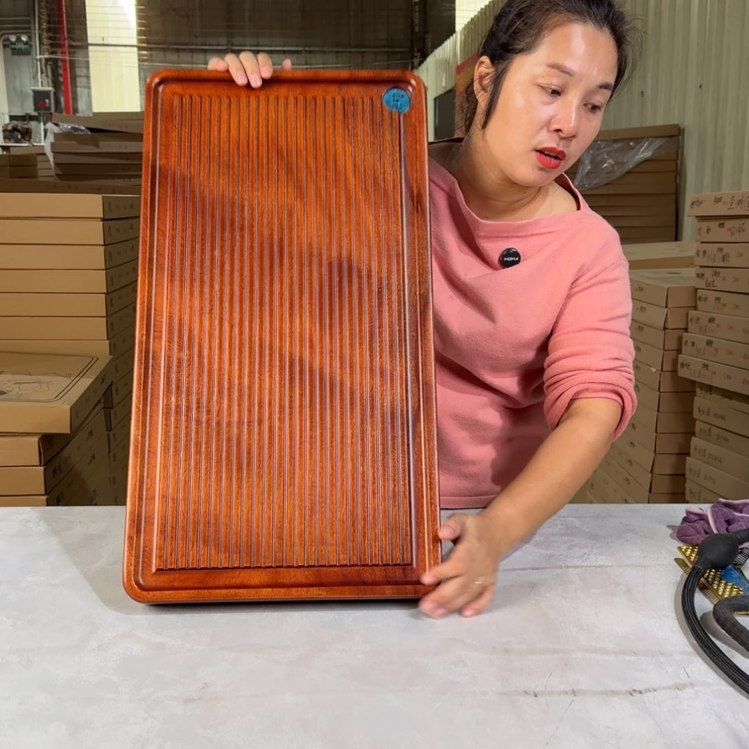 花梨木茶盘65*35尺寸